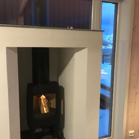 Nappstraumen Seafront Cabin Leknes Bagian luar foto