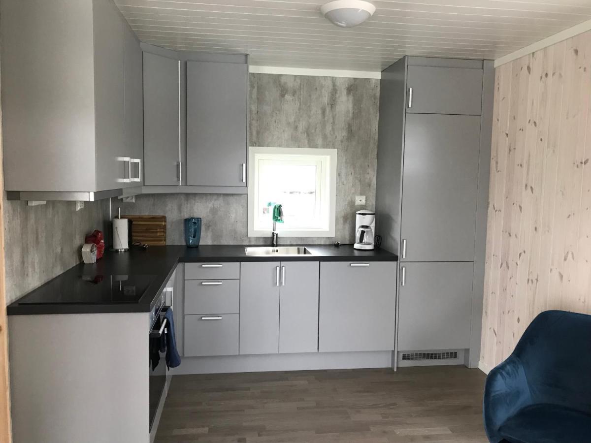 Nappstraumen Seafront Cabin Leknes Bagian luar foto