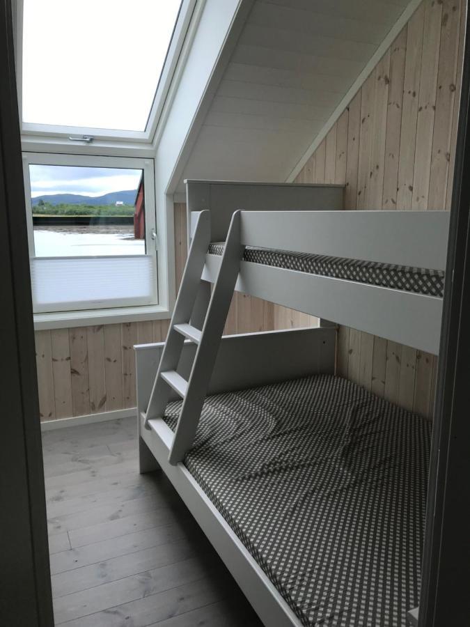 Nappstraumen Seafront Cabin Leknes Bagian luar foto