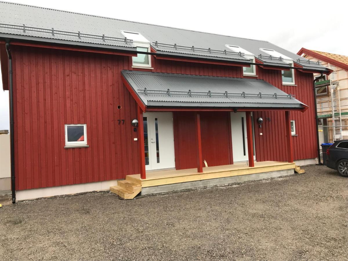 Nappstraumen Seafront Cabin Leknes Bagian luar foto
