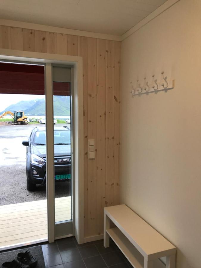Nappstraumen Seafront Cabin Leknes Bagian luar foto