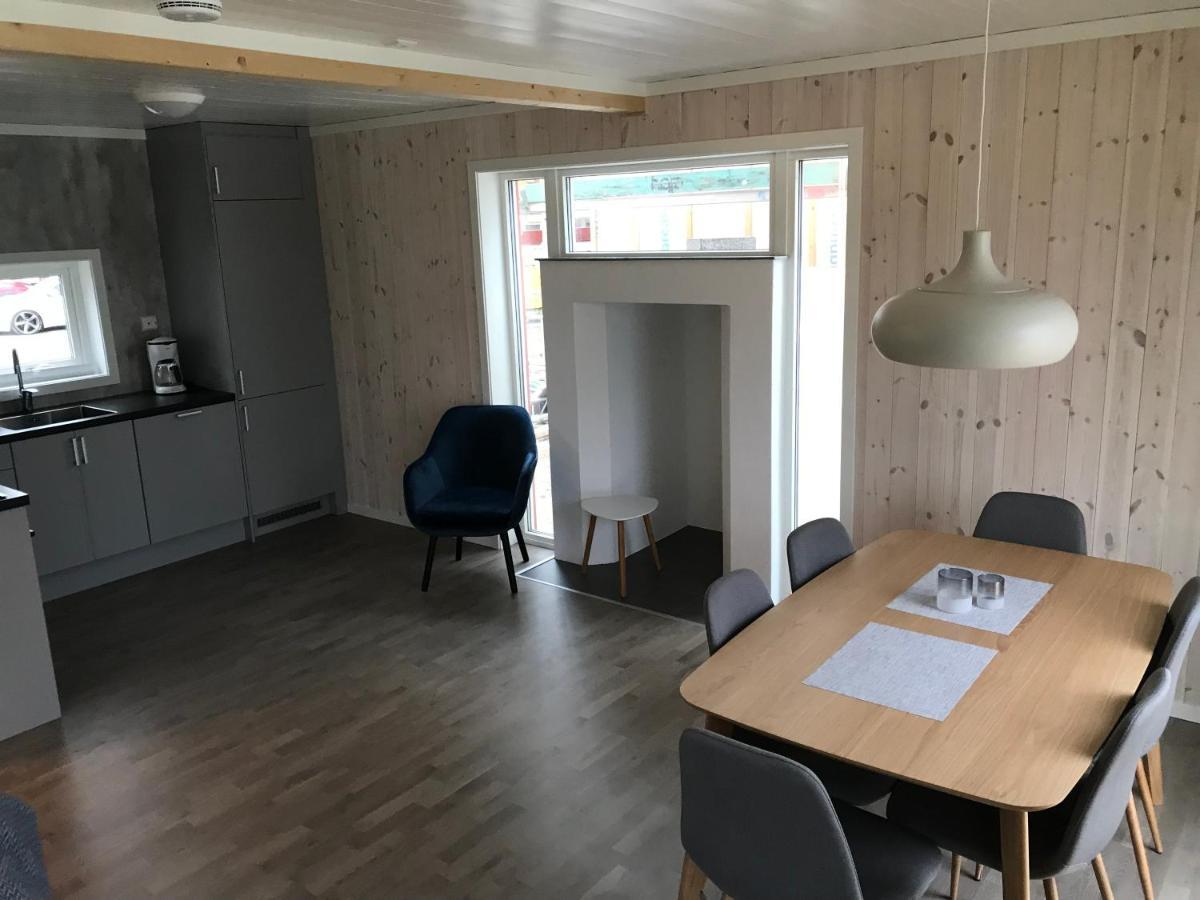 Nappstraumen Seafront Cabin Leknes Bagian luar foto