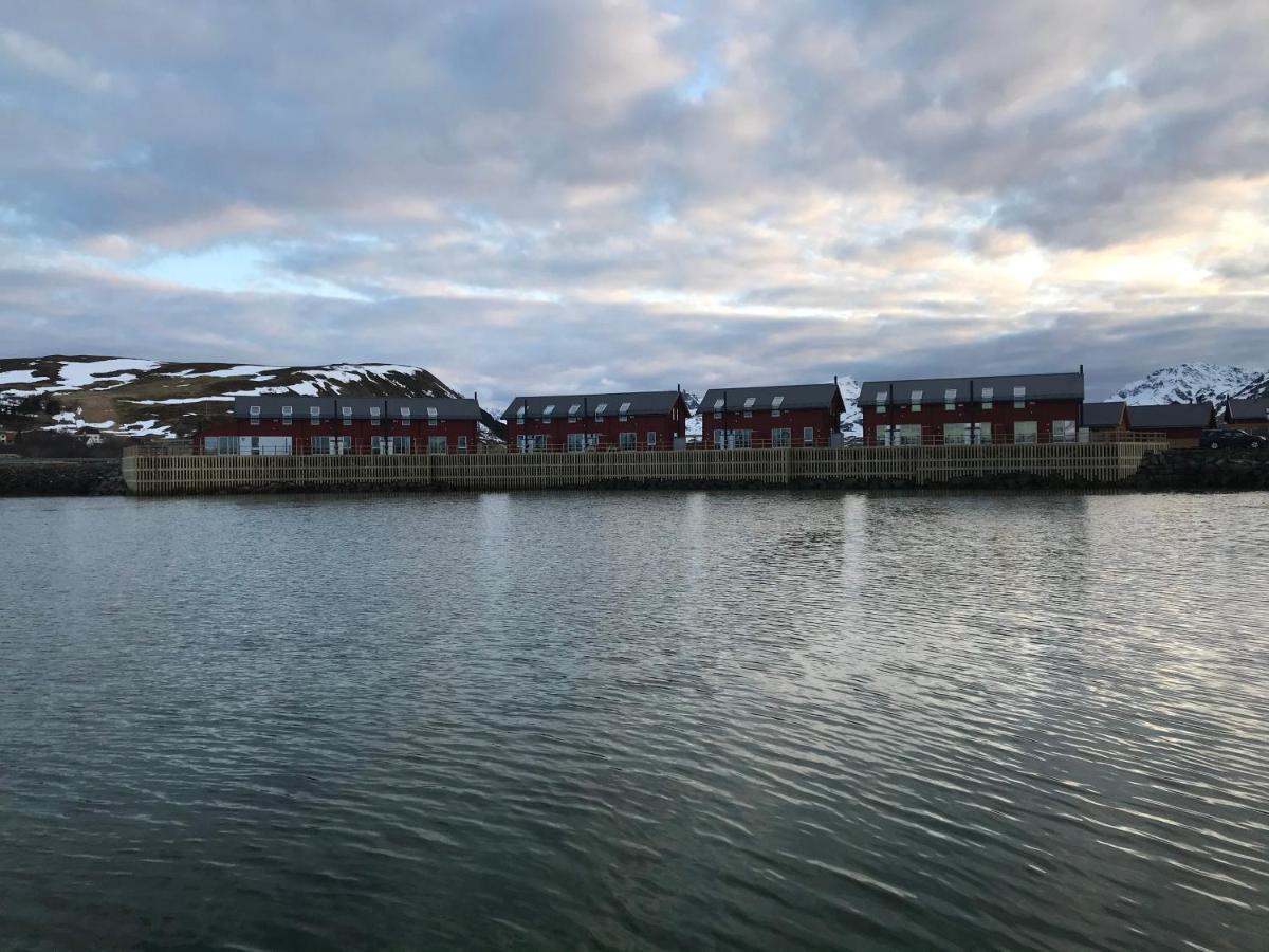 Nappstraumen Seafront Cabin Leknes Bagian luar foto