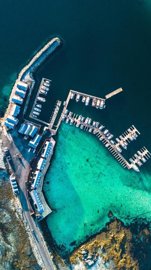 Nappstraumen Seafront Cabin Leknes Bagian luar foto